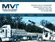 Tablet Screenshot of mvt1.com.au